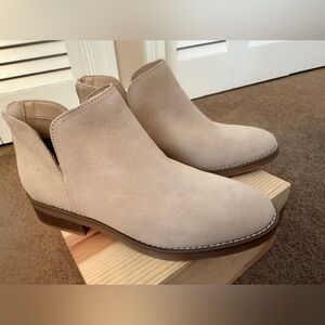 Lands' End School Uniform Women's Essential Zip Up Ankle Booties